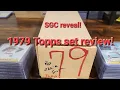 Basement Collection 1979 Topps set review 1 card SGC reveal