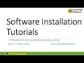 Installation of matplotlib basemap Proj 4 for Windows 10