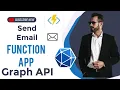 Send Email from Function app using Graph API SDK