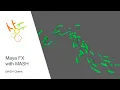 Maya FX with MASH - Orient aim-direction