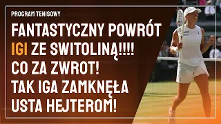 SWIATEK W FINALE W TORONTO KOSMICZNA IGA TAKIEGO SUKCESU NIE MIALA DAWNO PRAWDA O WIKTOROWSKIM