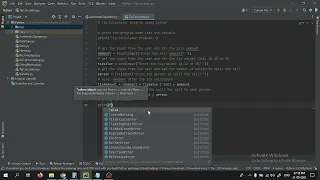 Tip Calculator Program using Python