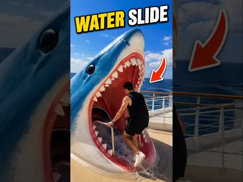 water slide 😱🥶# shorts #viralvideo