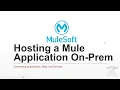 Mule Application deployment on-premises server