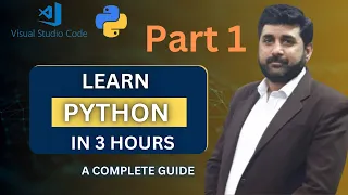 Master Python in 3 Hours with python projects quick snippets and Django tutorial Part 1