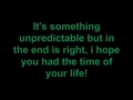 Download Lagu Green day - Time of your life with lyrics