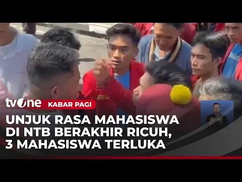 Tuntut Kesetaraan Gaji Guru, Aksi Unjuk Rasa Mahasiswa Berujung Ricuh