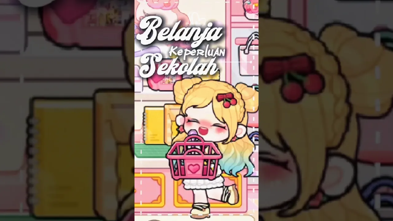 ˚⊹ᰔ |Haul Alat Tulis Lucu di Game World! ️🎒 #shorts #avatarworld #gameworld poster