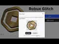 SECRET FREE ROBUX GLITCH Still Working