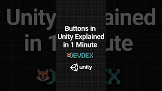 Buttons in Unity Explained in 1 Minute Quick UI Tutorial