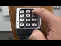Alarm Lock Trilogy T2 DL2700 programming instructions