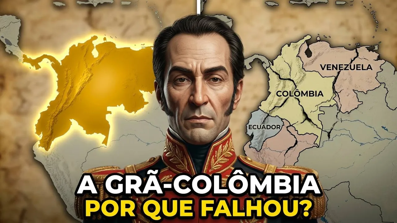 Por Que a União da COLÔMBIA com a VENEZUELA e o EQUADOR Não deu Certo? A Grã-Colômbia