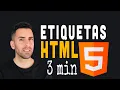 Etiquetas en HTML Que son y Como usarlas Con Ejemplos