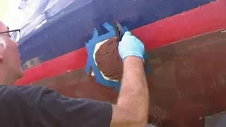 Just About Sailing August 2 2017 – Removing thru-hulls and glassing over the resulting holes