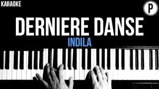 indila derni re danse karaoke slowed acoustic piano instrumental cover lyrics
