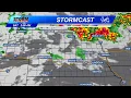 While not widespread storm chances mainly in northeast Nebraska threaten potential severe weather -