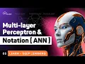 What is Multilayer Perceptron Notation in Neural Networks Deep Learning Tutorial - 05