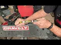 Gravely ZT 52 Deck Belt Replacement and New Blades