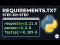 How to Create requirements txt in Python Step-by-Step Guide