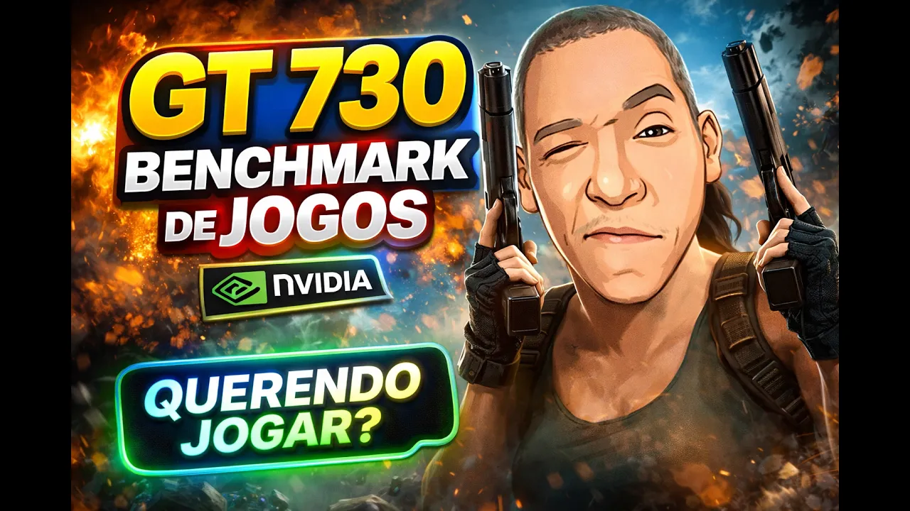 Gt 730 4gb Ddr5 jogos (Benchmark)