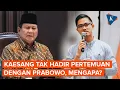 Download Lagu Kenapa Kaesang Tak Hadiri Pertemuan Ketum Parpol dengan Prabowo?