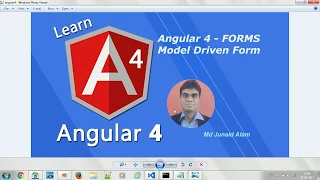 Angular Forms - Model Driven Form Angular 4