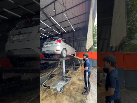 DAY 1 KERJA CUCI STEAM MOBIL
