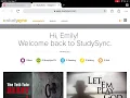 How to login to StudySync through Chrome and the StudySync App