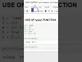 How to check type of Variable