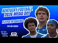 Kentucky Football 2026 Media Day - Player Interviews