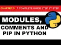 Chapter 3 What is Modules Comments and Pip in Python Decodeit2