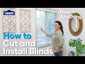How to Install and Trim Blinds How To Anything