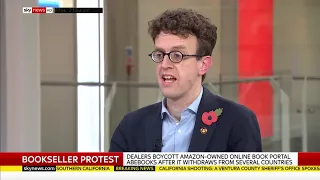 Booksellers Boycott AbeBooks Simon Beattie on Sky News