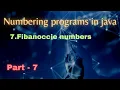 Java Numbering Programs Fibanoccie Numbers Java interview programs Java Telugu