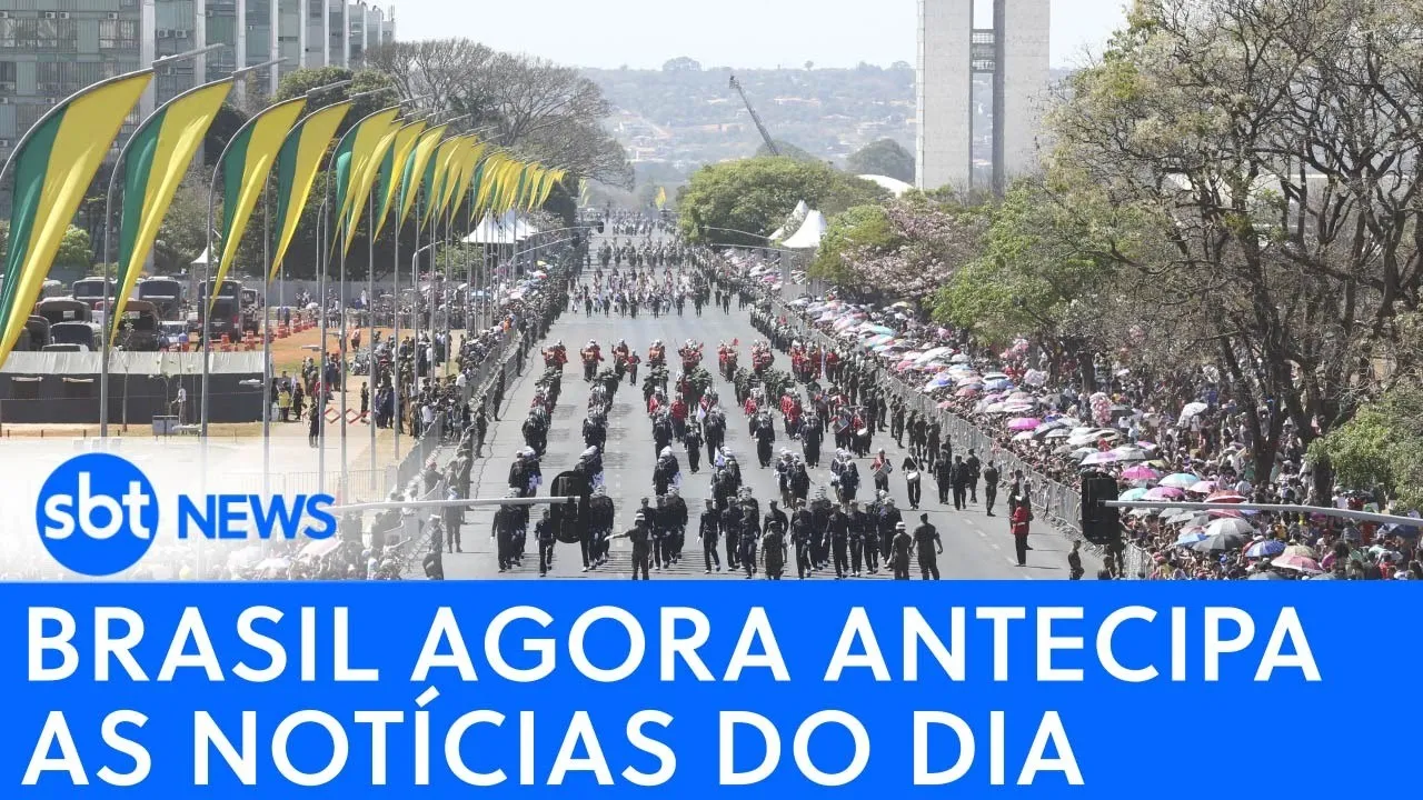 ???? Brasil Agora: Governo acende alerta para 7 de setembro