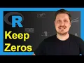 Keep Trailing Zeros in R 2 Examples How to Round Number Show Zero sprintf paste0 Functions