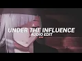 Download Lagu Under The Influence (I Was Never There) - Chris Brown [Edit Audio]