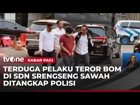 Polisi Tangkap Pelaku Teror Bom di SDN Srengseng Sawah 15