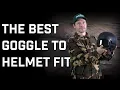 Which Goggles Helmets Fit Best Together
