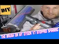 Dyson V7 V8 V10 Cordless Vacuum Brush Blocked Not Spinning Complete Brush Disassembly
