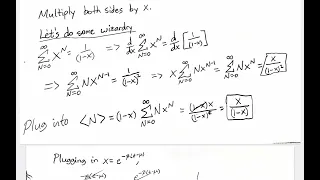 Stat Mech Bose-Einstein Problem