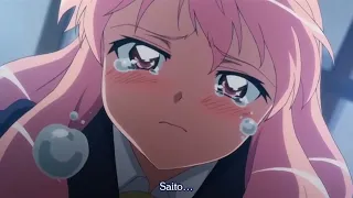 saito sacrificing himself for louise ending zero no tsukaima
