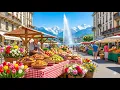 Lagu MORNING WALKING TOUR IN GENEVA \u0026 ORGANIC FARMERS MARKET | SWITZERLAND IN 4K 🇨🇭