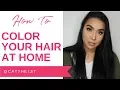 How To Color Your Hair At Home Step-By-Step