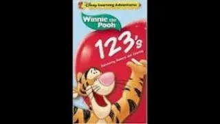opening to disney learning adventures winnie the pooh 123s 2004 vhs