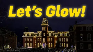 WVU Community Comes Together To Light Up Woodburn