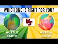 Roto Grip Hustle Earth versus Hustle Glow Ball Review