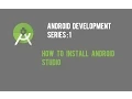 Android Tutorial for Beginners 1 Installing Android Studio