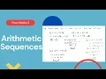 Arithmetic Sequences Edexcel IAL P2 5 1