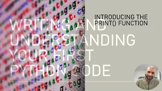 PYTHON 101 LESSON 1